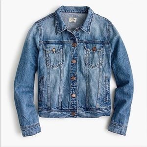 NWOT Jcrew Classic Denim Jacket